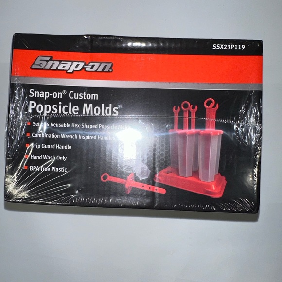 Snap On Tools Promotional Merchandise Custom Popsicle Molds SSX23P119 NEW! - Picture 3 of 3